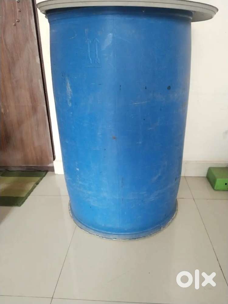 Blu colour baller drum