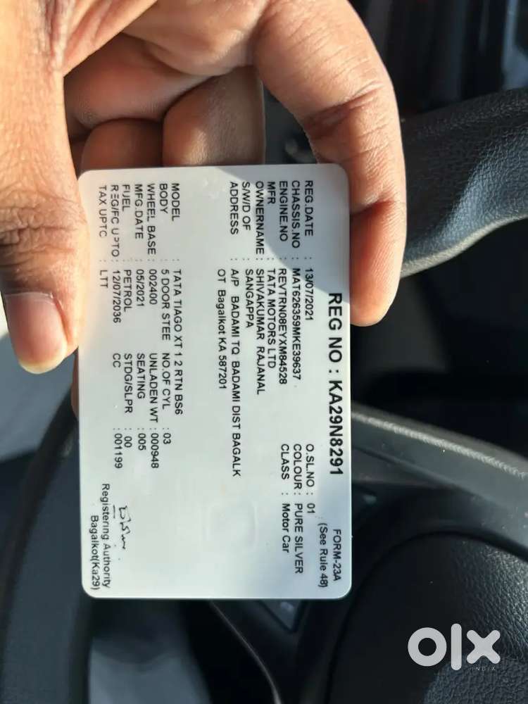 Tata Tiago 2021 Petrol