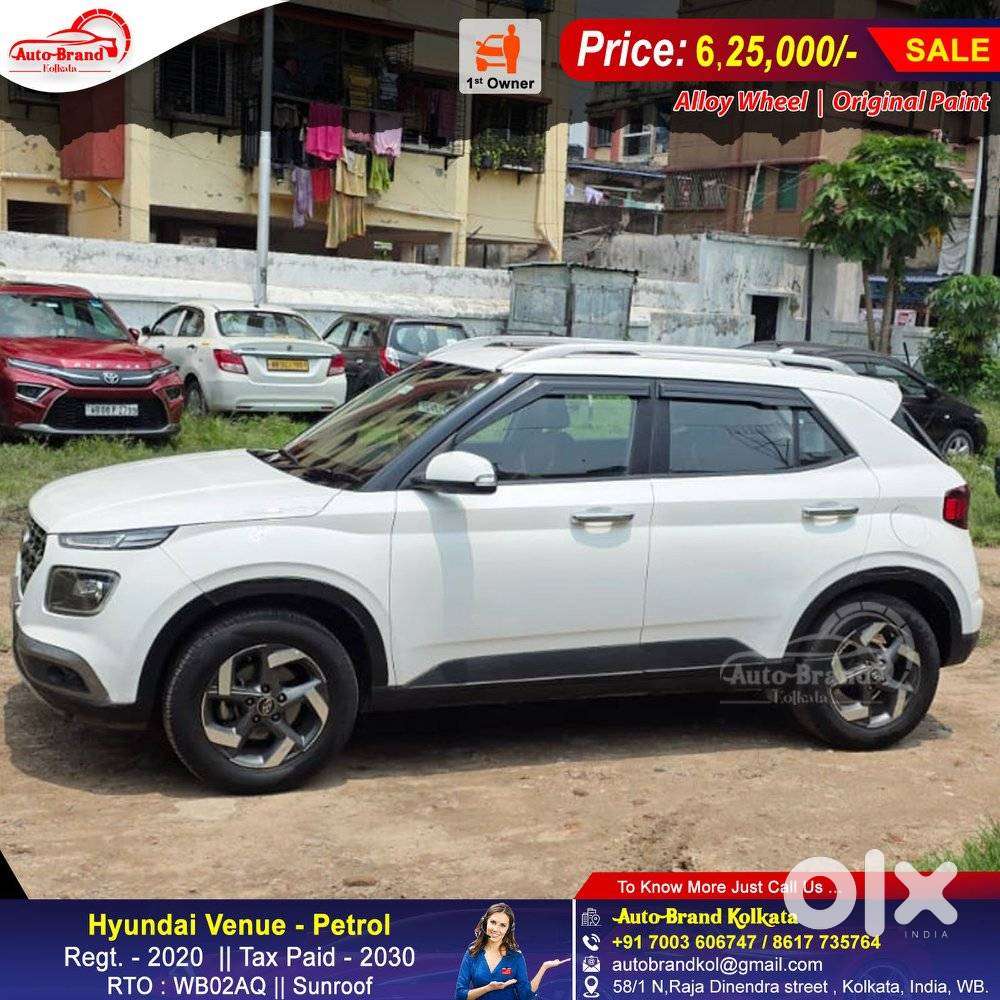 Hyundai Venue Sx (o) Mt 1.0 Turbo, 2020, Petrol