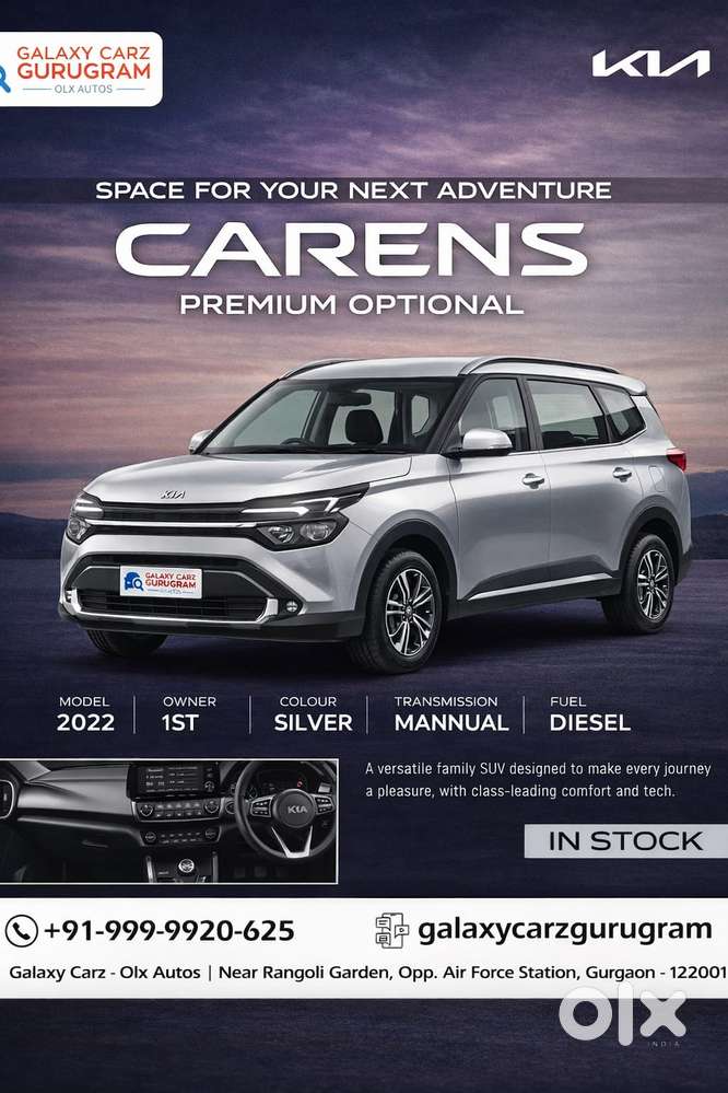 Kia Carens 1.5 Premium 7 Str, 2022, Diesel