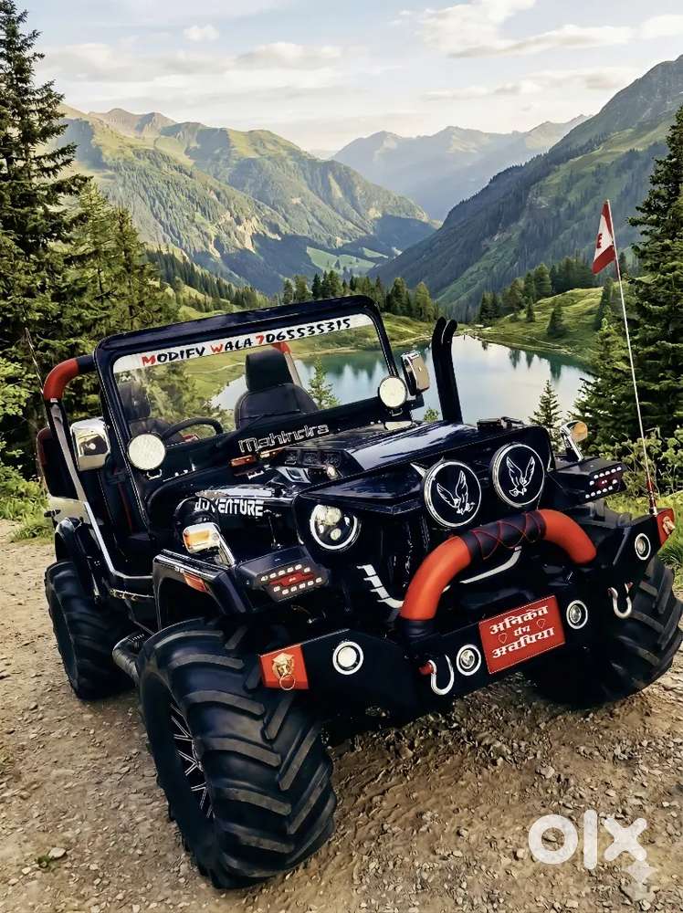 Mahindra Willys Open Jeep Modified Thar Antique Cars