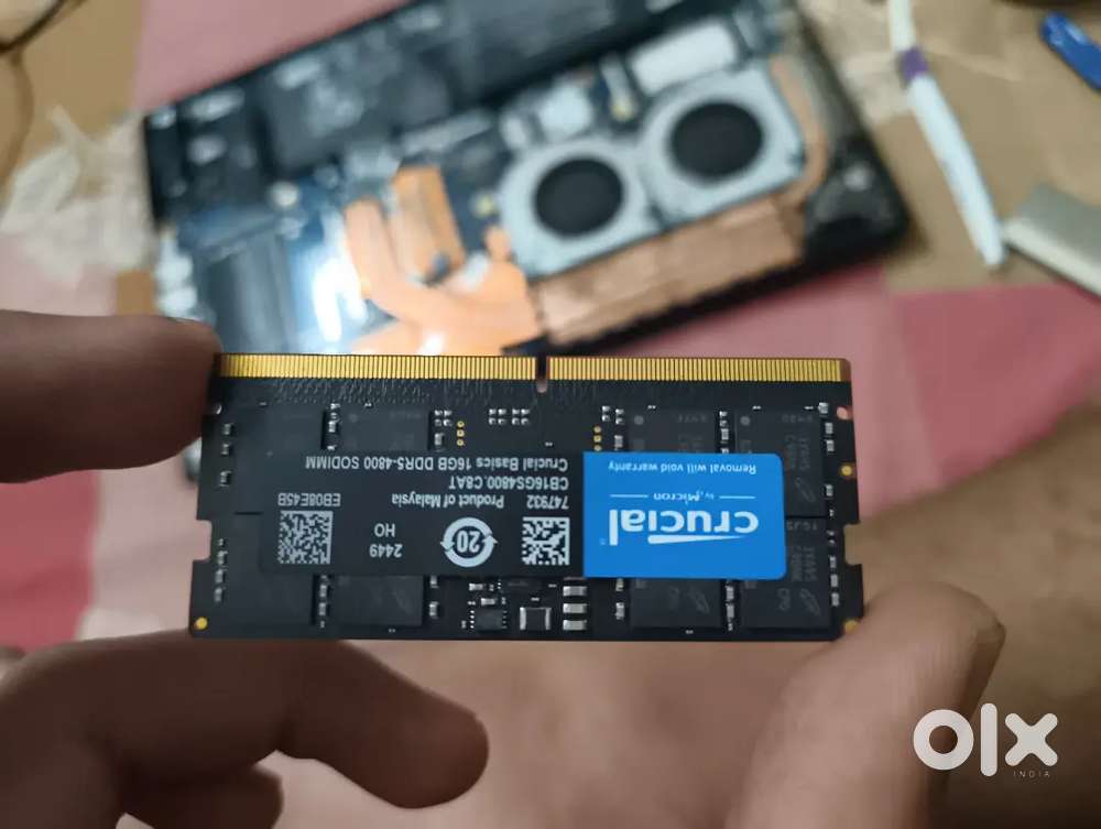Crucial 16GB DDR5 4800MHz CL40 Laptop RAM
