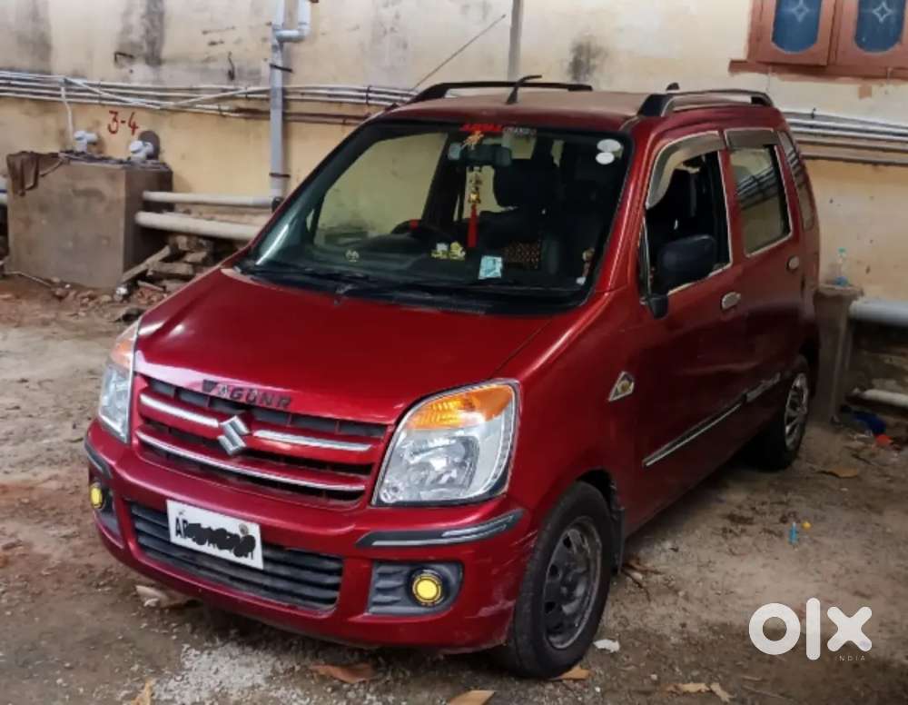 Maruti Suzuki Wagonr Red Colour 2008 Year Petrol & Lpg Company