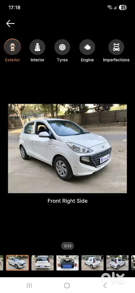 Hyundai New Santro 2020 Petrol 45000 Km Driven