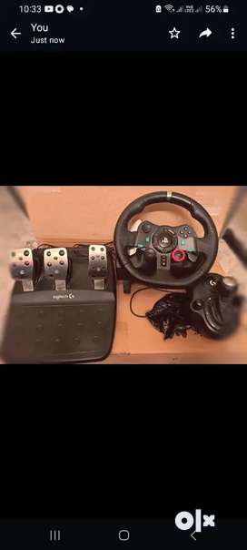 Brand New Logitech G920 Driving Force Racing Wheel Black Xbox / PC at Rs  25000, PC Wheel in Ahmedabad