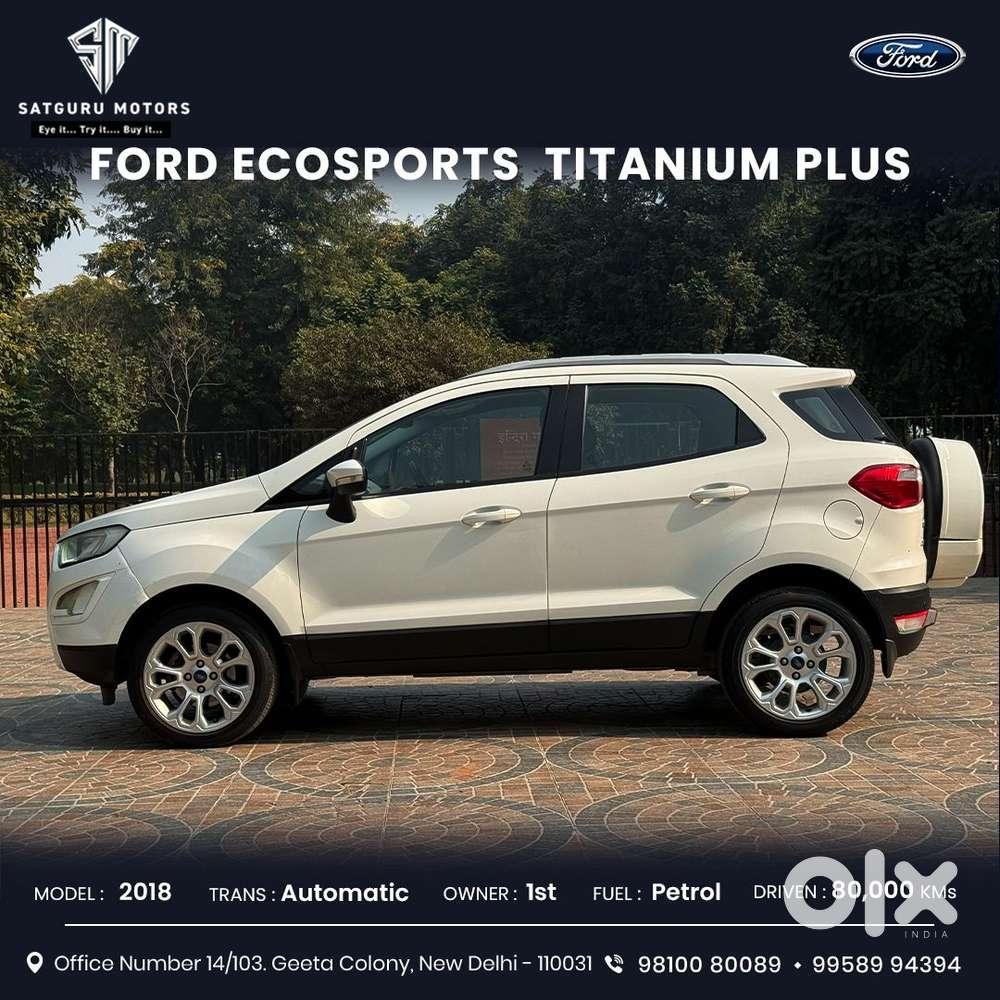 Ford Ecosport 1.5 Ti-vct Titanium (o) At, 2018, Petrol