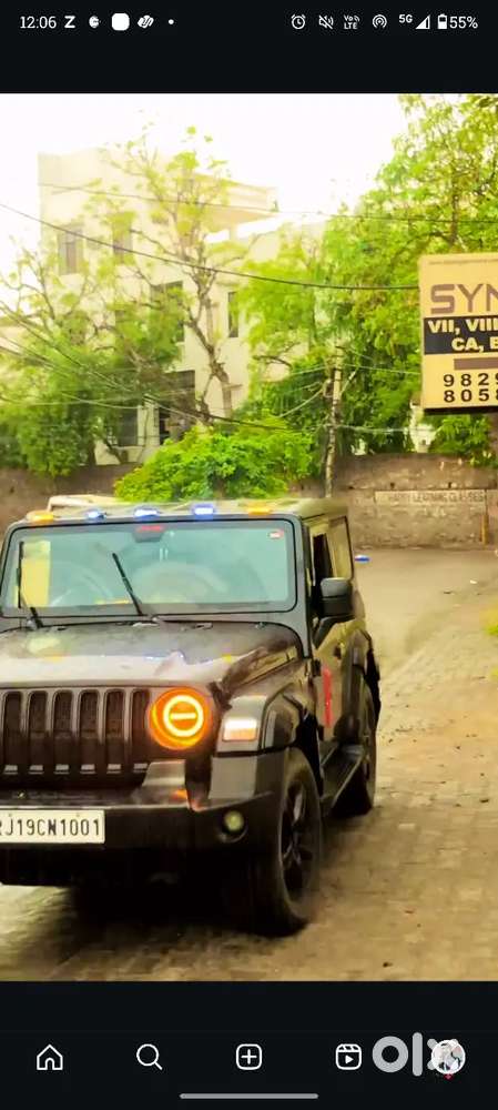 I Want To Sell My Mahindra Thar 4×4 Black In A1 Condition Modified