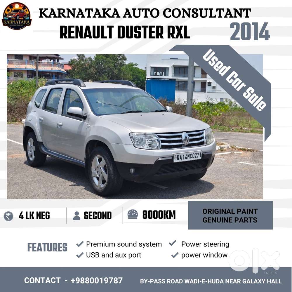 Renault Duster 2012-2015 110ps Diesel Rxl, 2014, Diesel