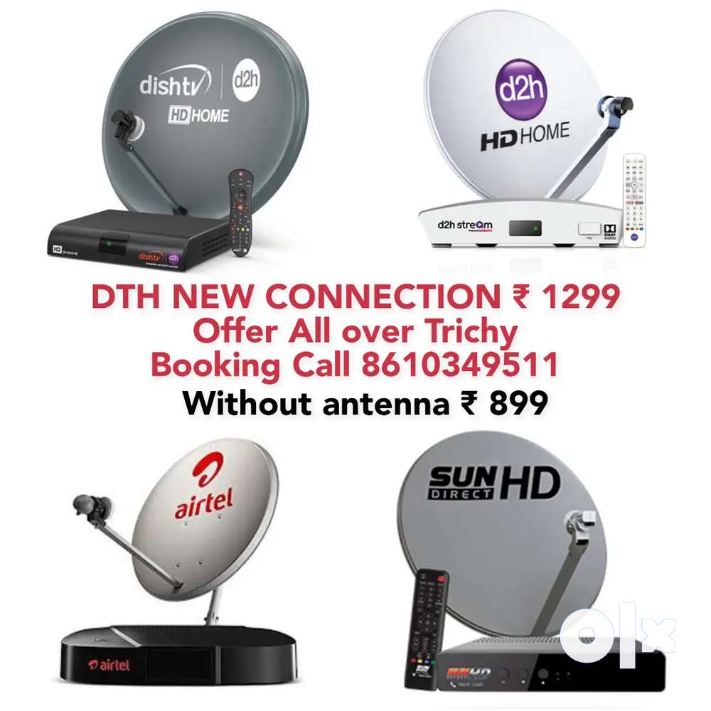 AIRTEL DTH ! DISHTV VIDEOCON D2H ! SUNDIRECT ! DTH NEW HD SETTOP BOX ...