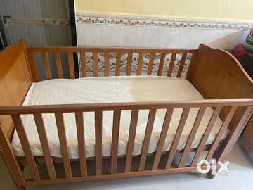 Baby wooden shop cradle olx