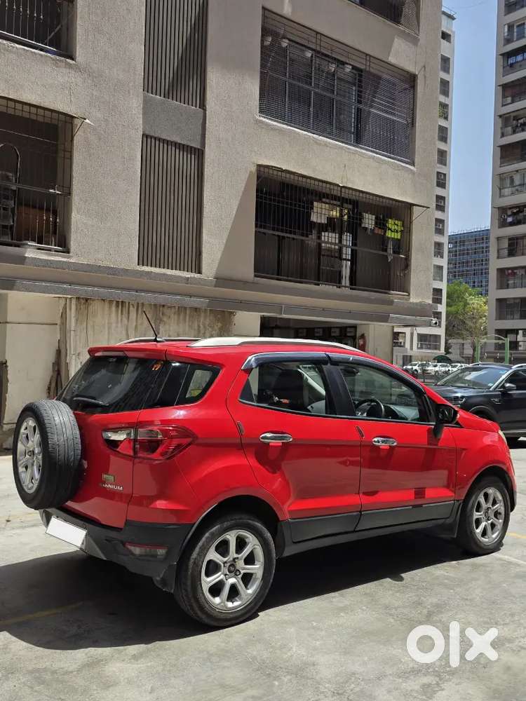 Ford Ecosport Titanium+ Automatic  Single Owner  Race Red Colour