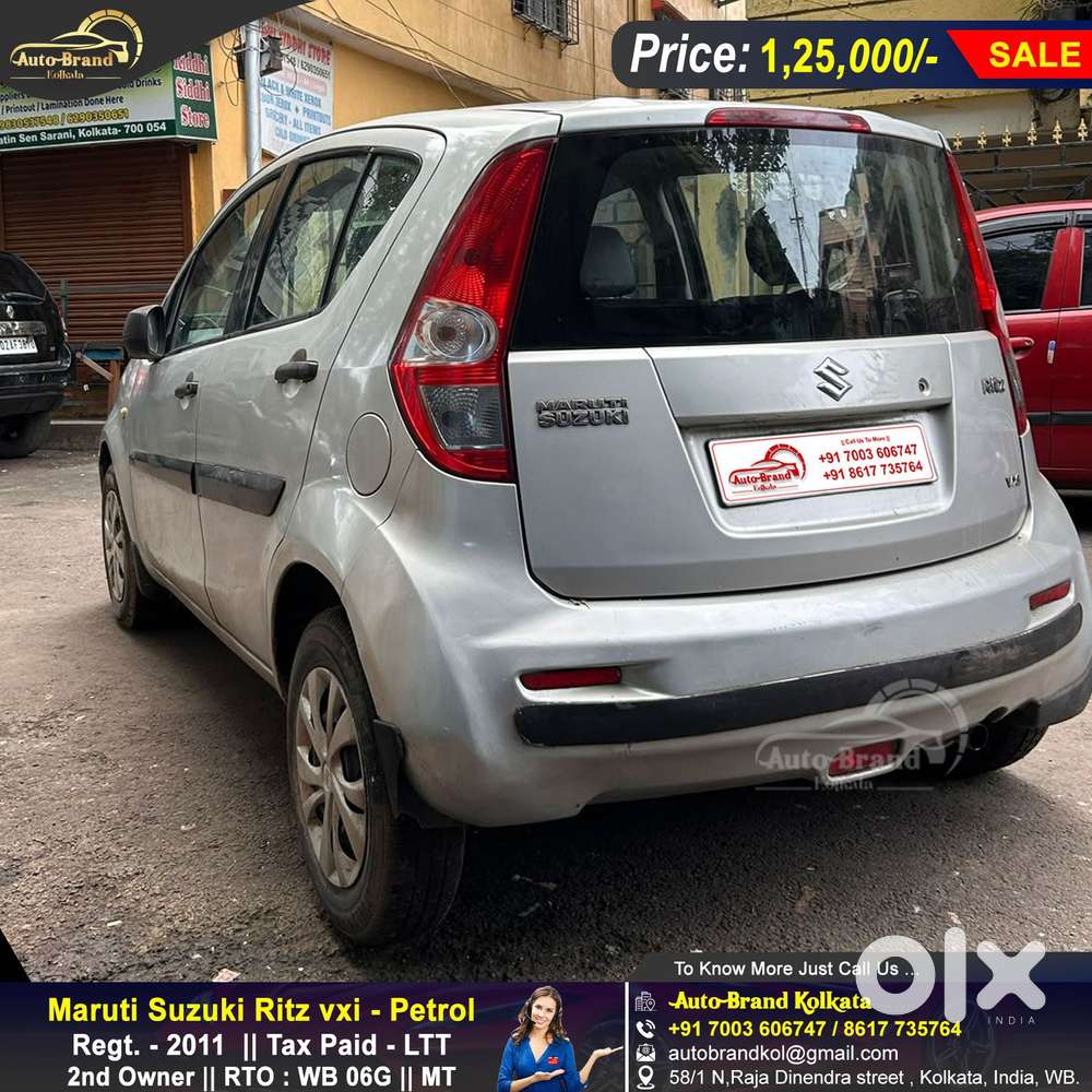 Maruti Suzuki Ritz Vxi, 2011, Petrol