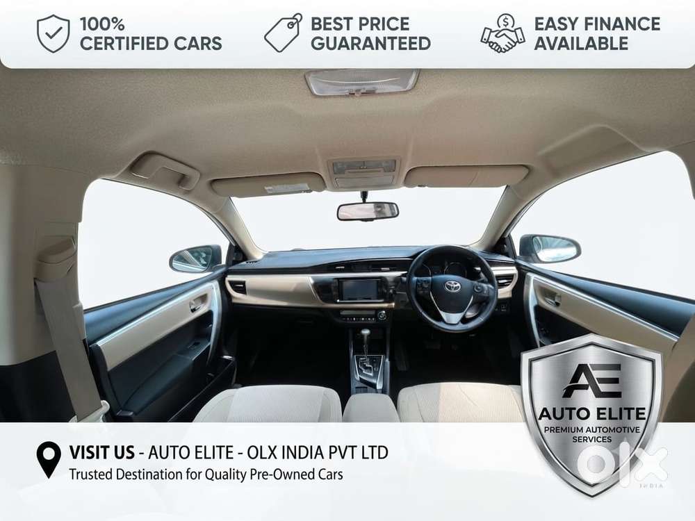 Toyota Corolla Altis [ ] 1.8 G Cvt, 2017, Petrol