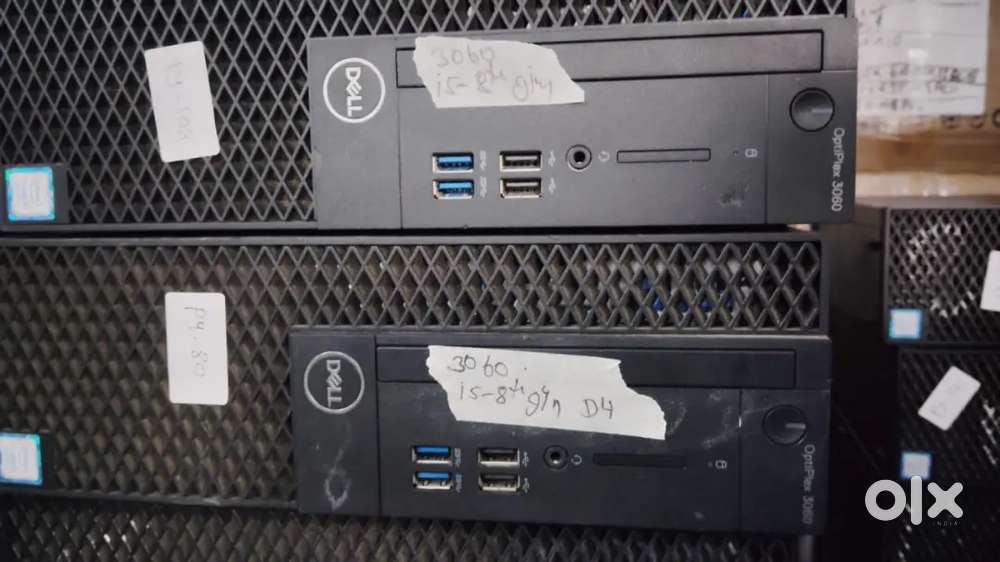 Available 
Dell ssf 
Model-3060 
I5 8th Gen 
8gb Ram 
256 ssd
One mont
