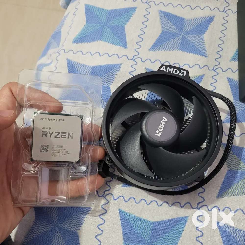 CPU Ryzen 5 3600 With Wraith Stealth cooler Amazon.com: AMD Ryzen 5 3600 6-Core, 12-Thread Unlocked