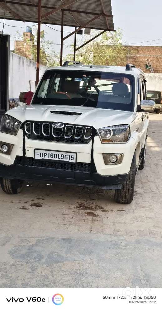 March 2017 Model Scorpio S6 Plus Hybrid Having Good Condition.