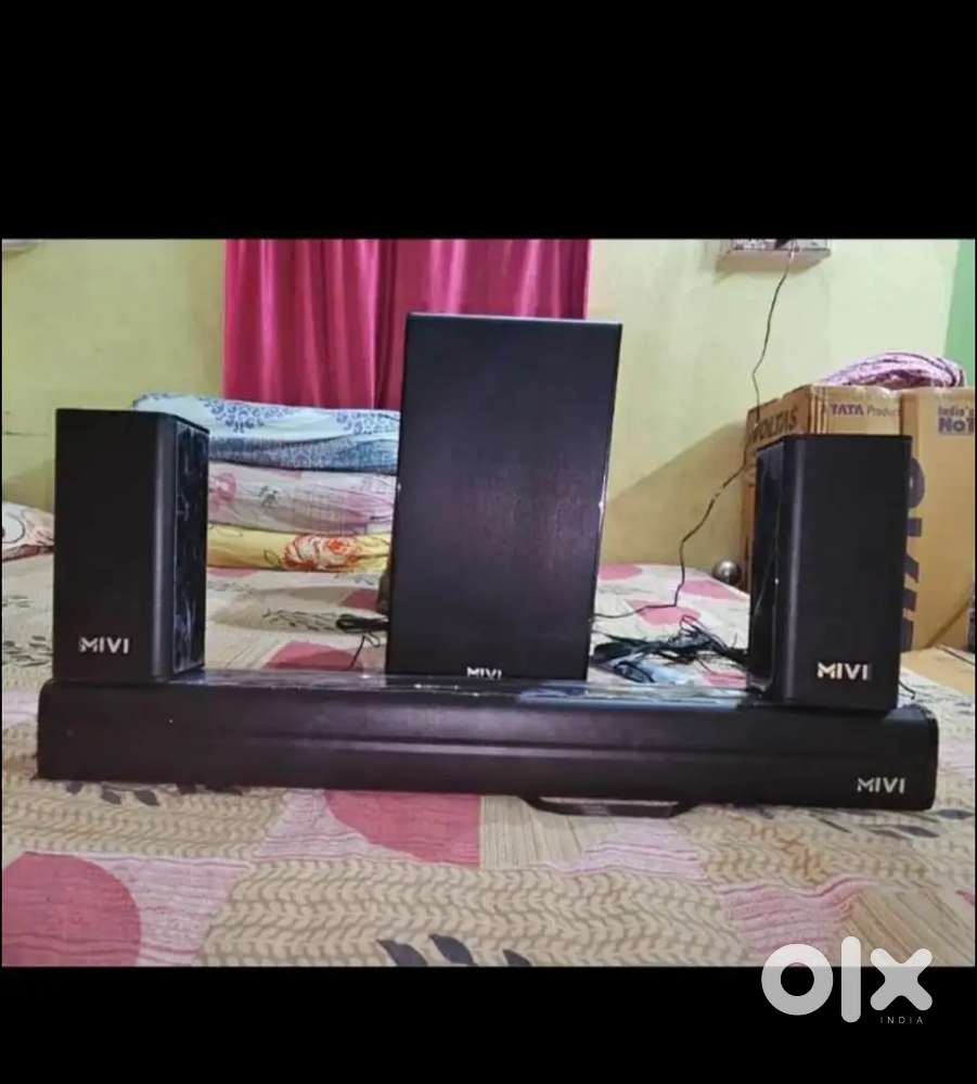 Mivi Fort Sonic 400 Soundbar, 5.1 Channel, Multi-Input and EQ Modes, B
