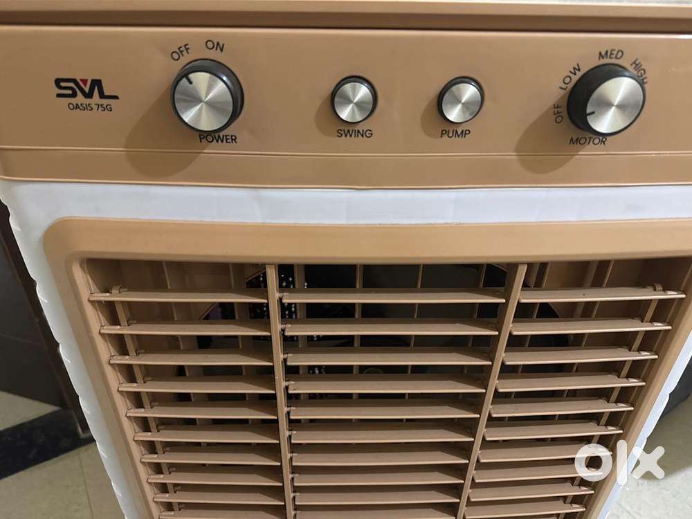 Cooler 75 ltr negotiable price(desert cooler with large ice
