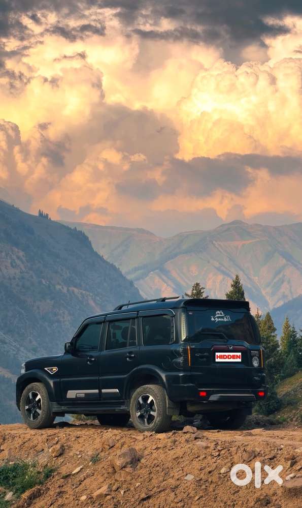 Black Mahindra Scorpio 2023 Classic Petrol Manual