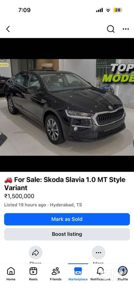 Skoda Slavia 2024 Petrol 10500 Km Driven