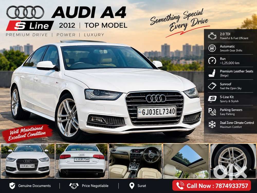 2012 Audi A4 Diesel S Line