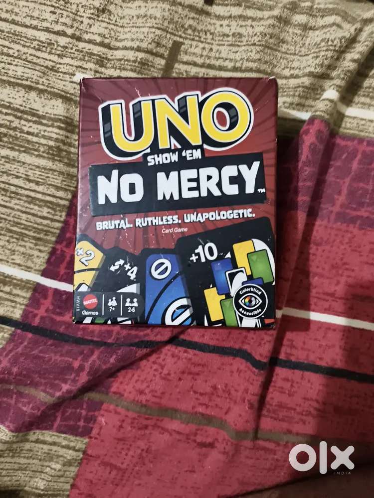 UNO NO MERCY card game