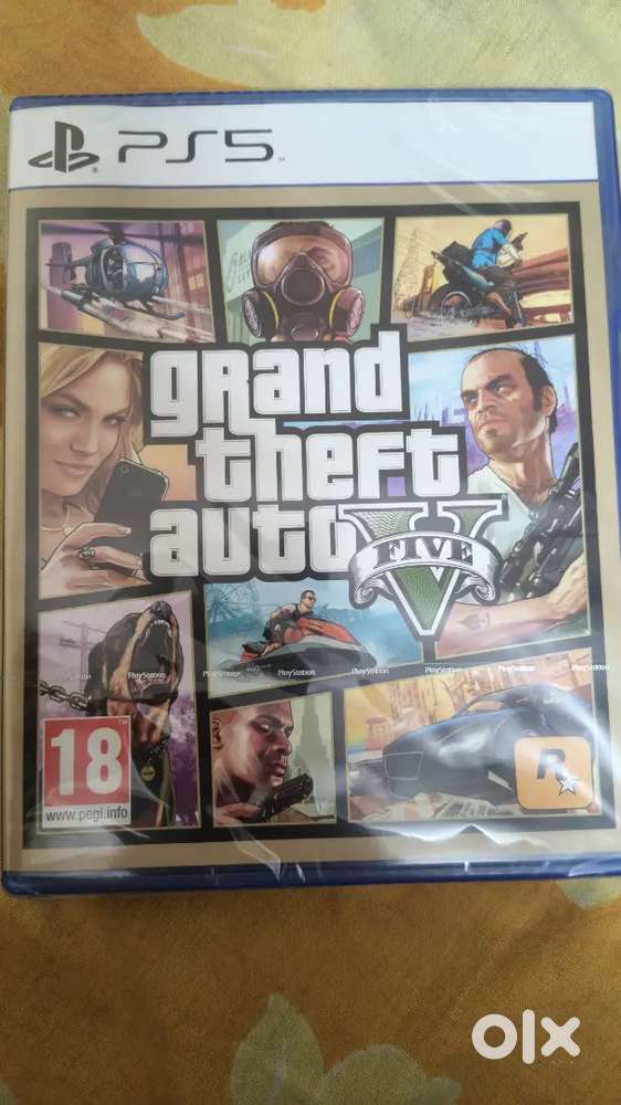 PS4 and PS5 games at low rate sealed pack