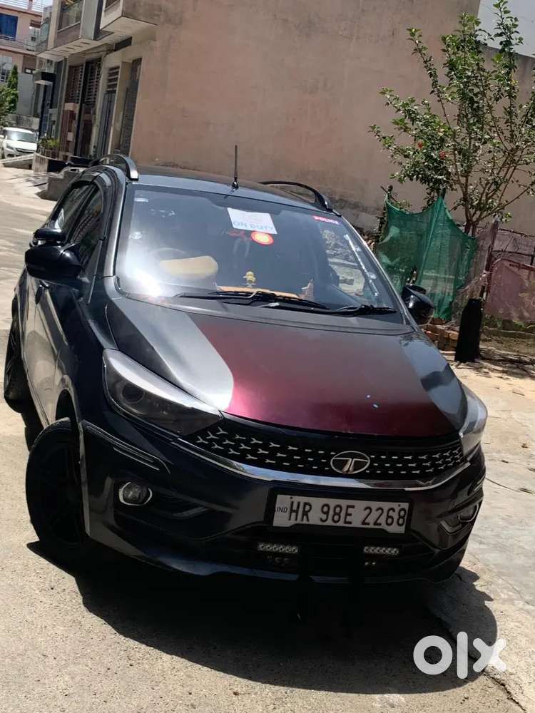 Tata Tiago Xz Plus Top Model Cng  Modified