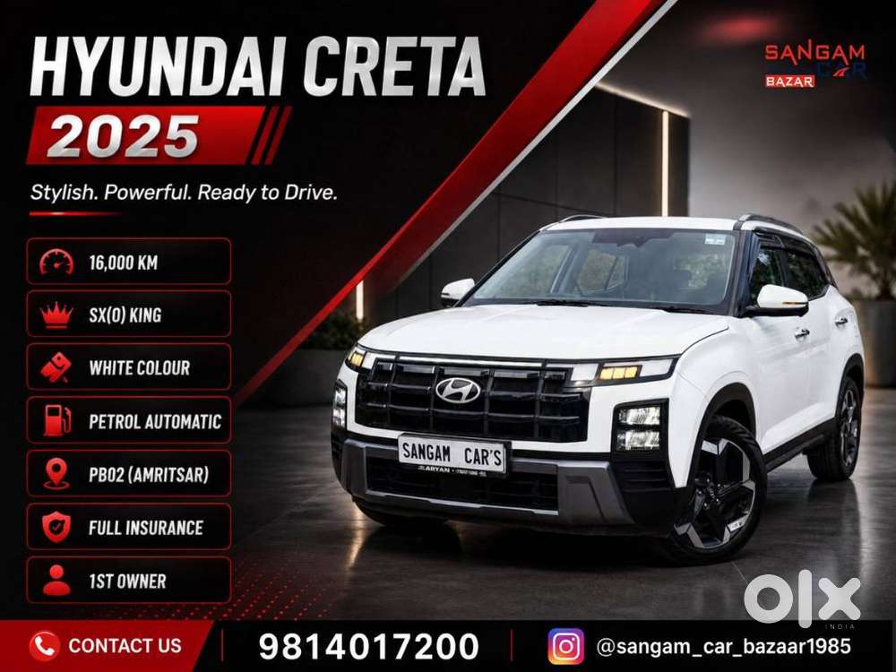 Hyundai Creta King Edition 1.5 Petrol, 2025, Petrol