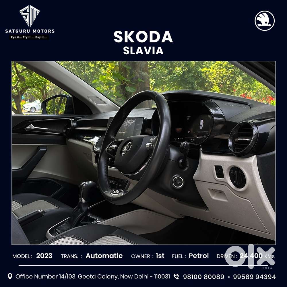 Skoda Slavia 1.0 Tsi Style At, 2023, Petrol