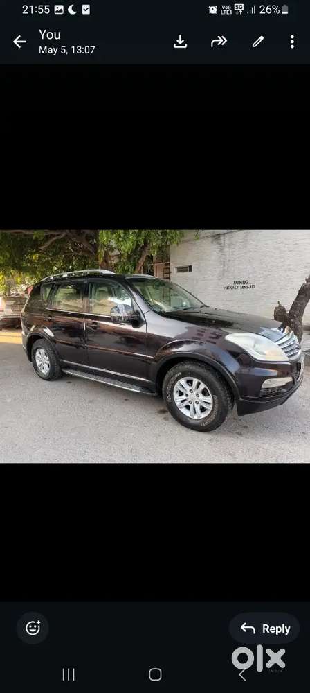 Mahindra Ssangyong Rexton 2014 Diesel 100000 Km Driven