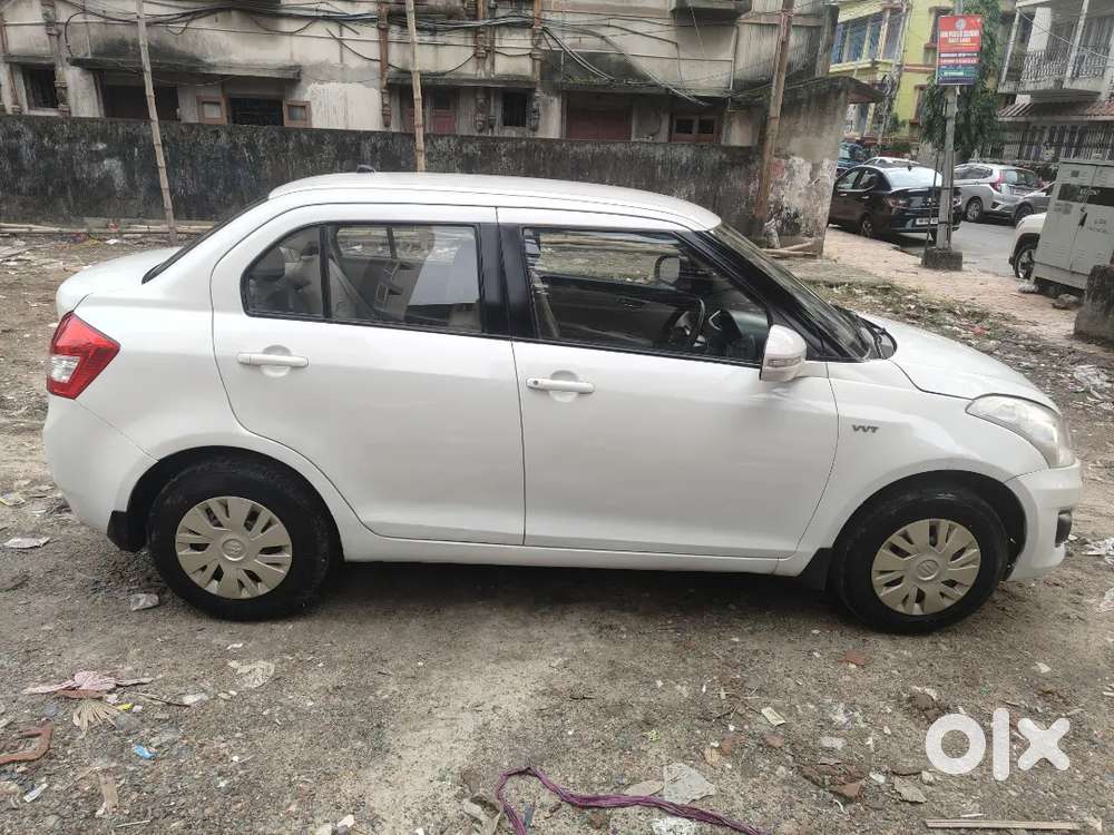 White Brand New Maruti Suzuki Dzire 2013