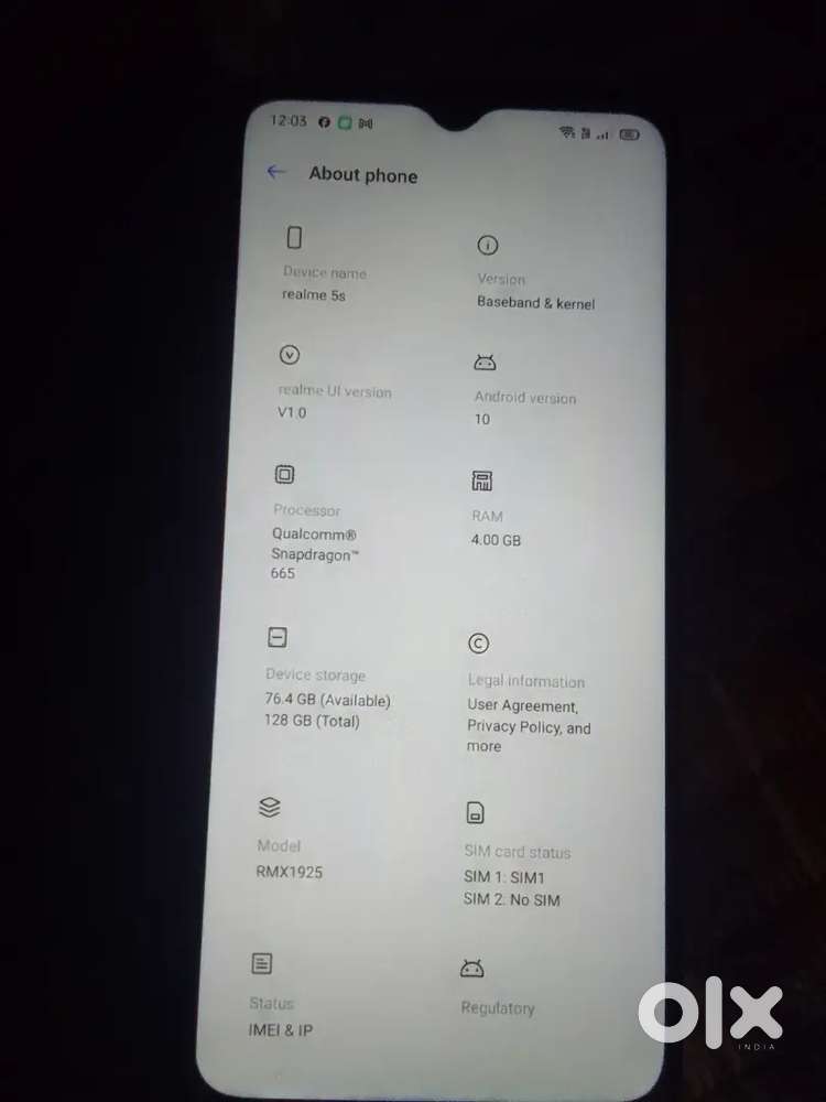 Realme5  phone he