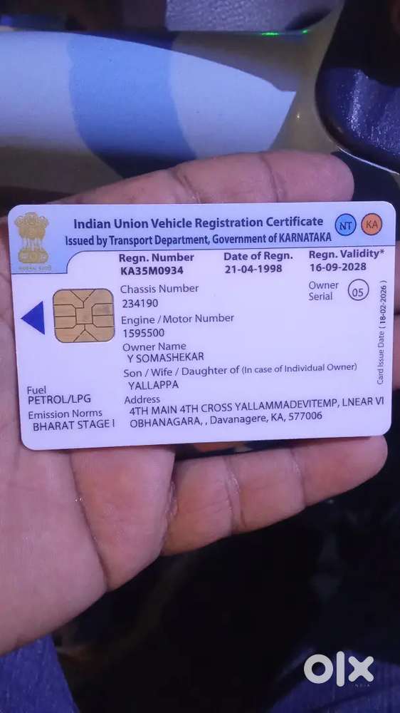 Maruti Suzuki Omni 1998 Lpg 125885 Km Driven