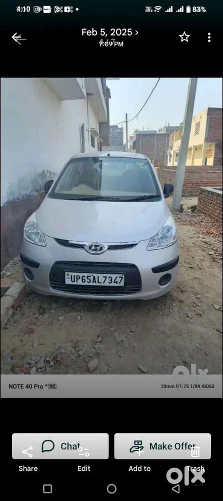 Hyundai I10 2009 Cng & Hybrids 74000 Km Driven