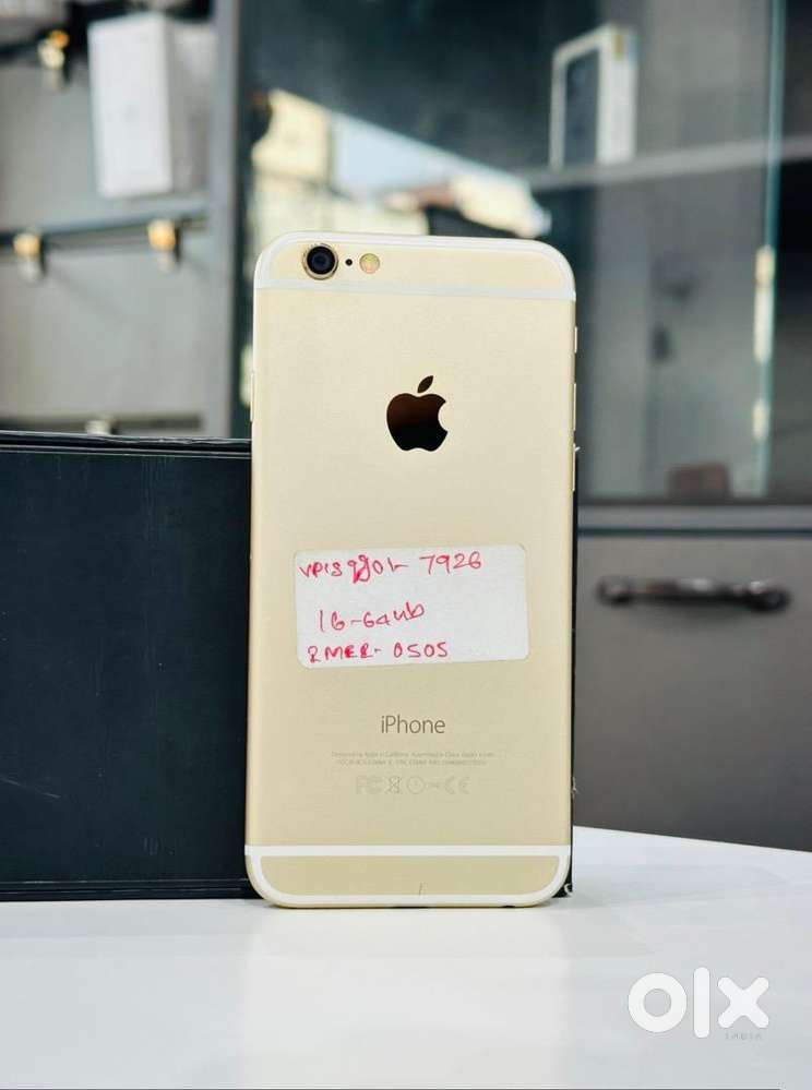 Apple iphone 6-64Gb Gold bill 15 days Warranty Available - Mobile