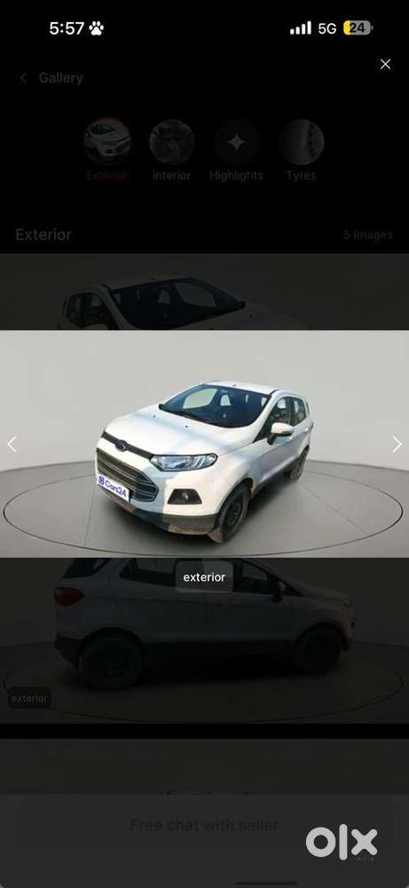 Ford Ecosport 2017 Diesel Well Maintained