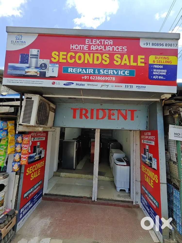 7766USED FULL AUTOMATIC WASHING MACHINE  WITH 1 MONTH_WARRANTY &_#