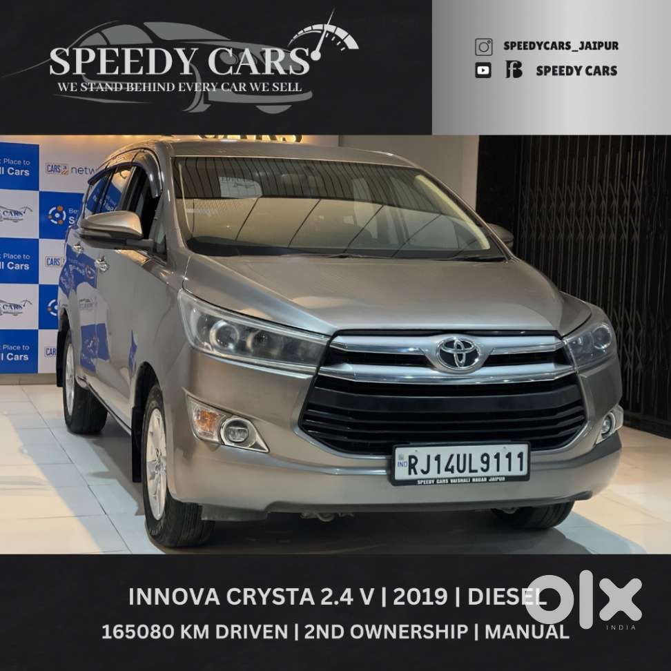 Toyota Innova Crysta 2.4 V 8 Str, 2019, Diesel