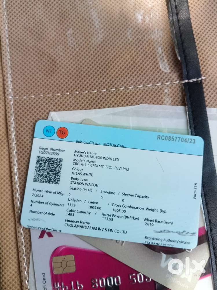 Hyundai Creta 1.5 S Plus Knight Diesel, 2024, Diesel