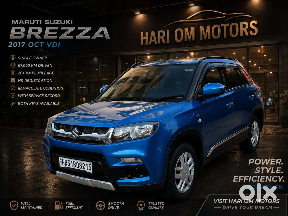 Maruti Suzuki Brezza Vdi, 2017, Diesel