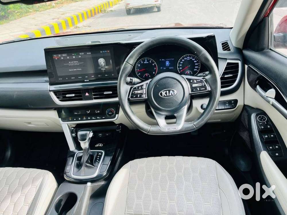 Kia Seltos 1.5 Htx+ Petrol At, 2021, Petrol