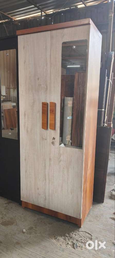 MODERN TOUCH 2 DOOR WARDROBE WITH MIRROR FOR SALE