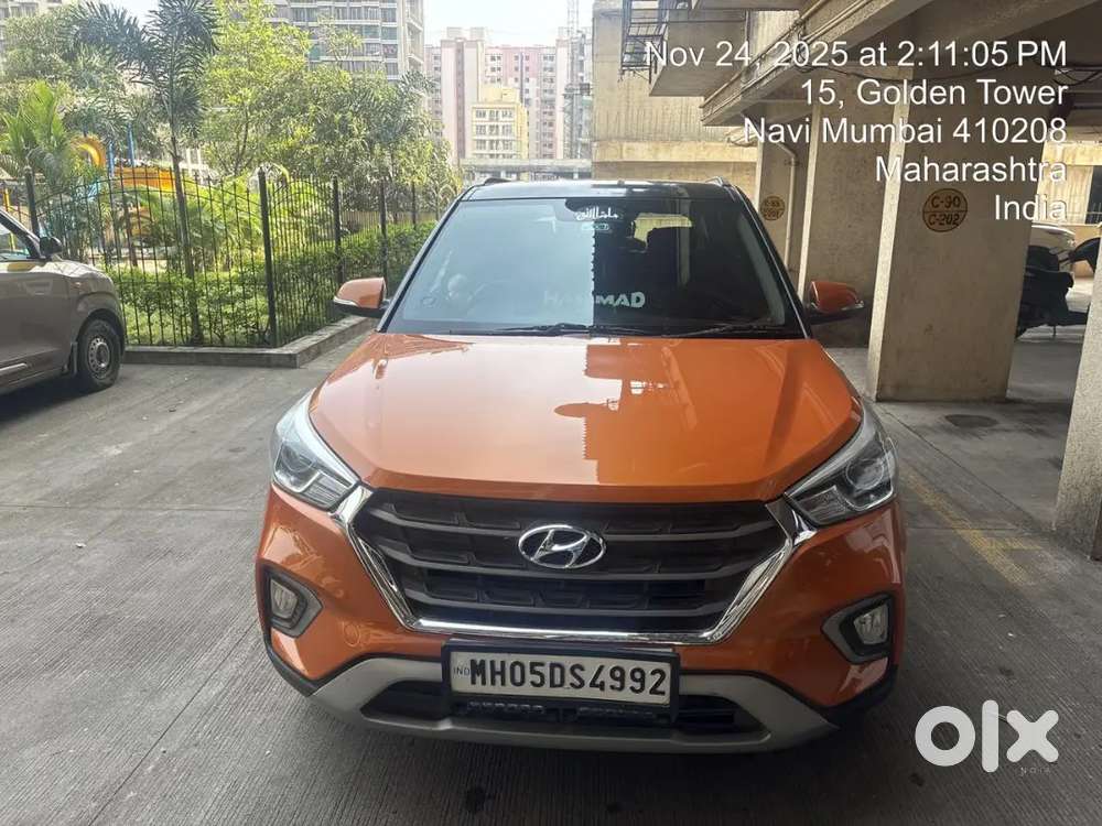 Hyundai Creta Sunroof 2018 Petrol Cng