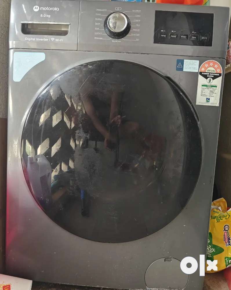 motorola 8kg front load washing machine