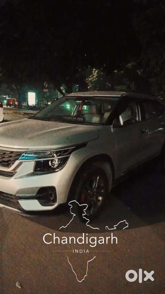Kia Seltos 2022 Petrol Well Maintained  Chandigarh No