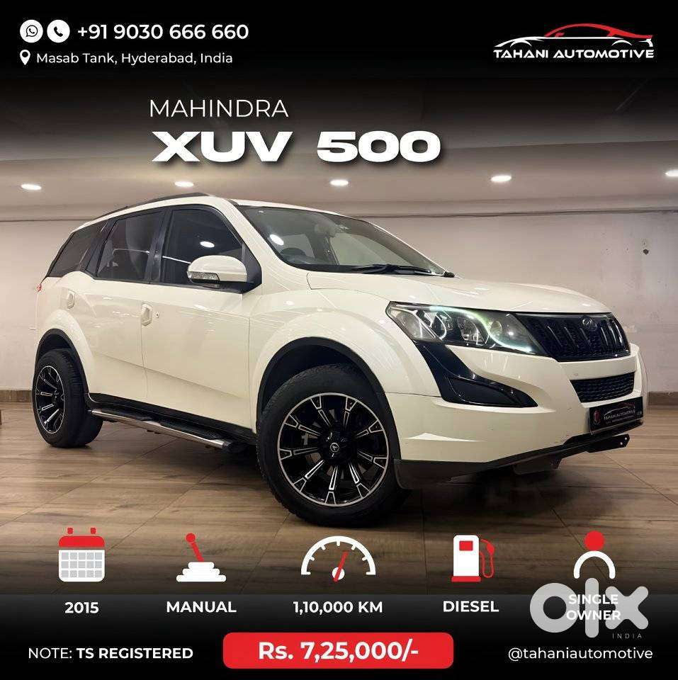 Mahindra Xuv500 W6 2wd, 2015, Diesel