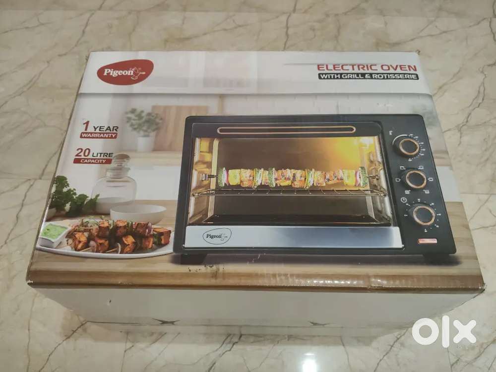Electric oven with Grill