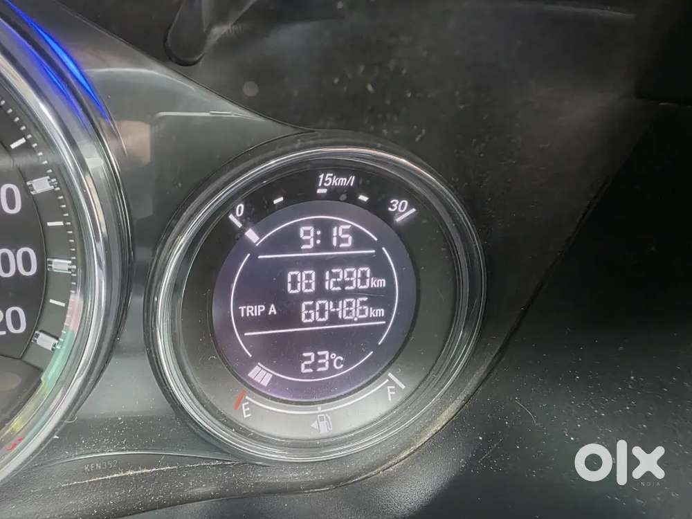 Honda City 2018 A1 Position