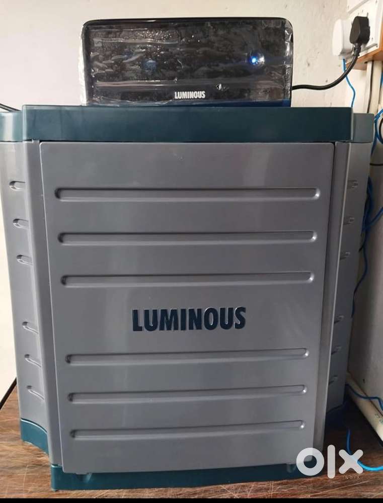Luminous inverter battery combo with trolley